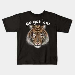 Go get 'em, Bengal Football Tigers, joe burrow Kids T-Shirt